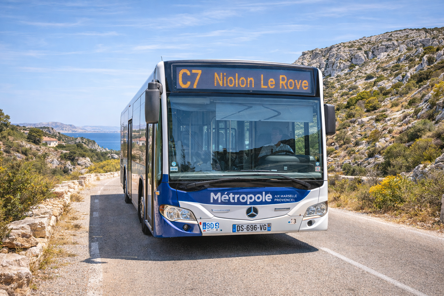 Parking Niolon- Bus C7
