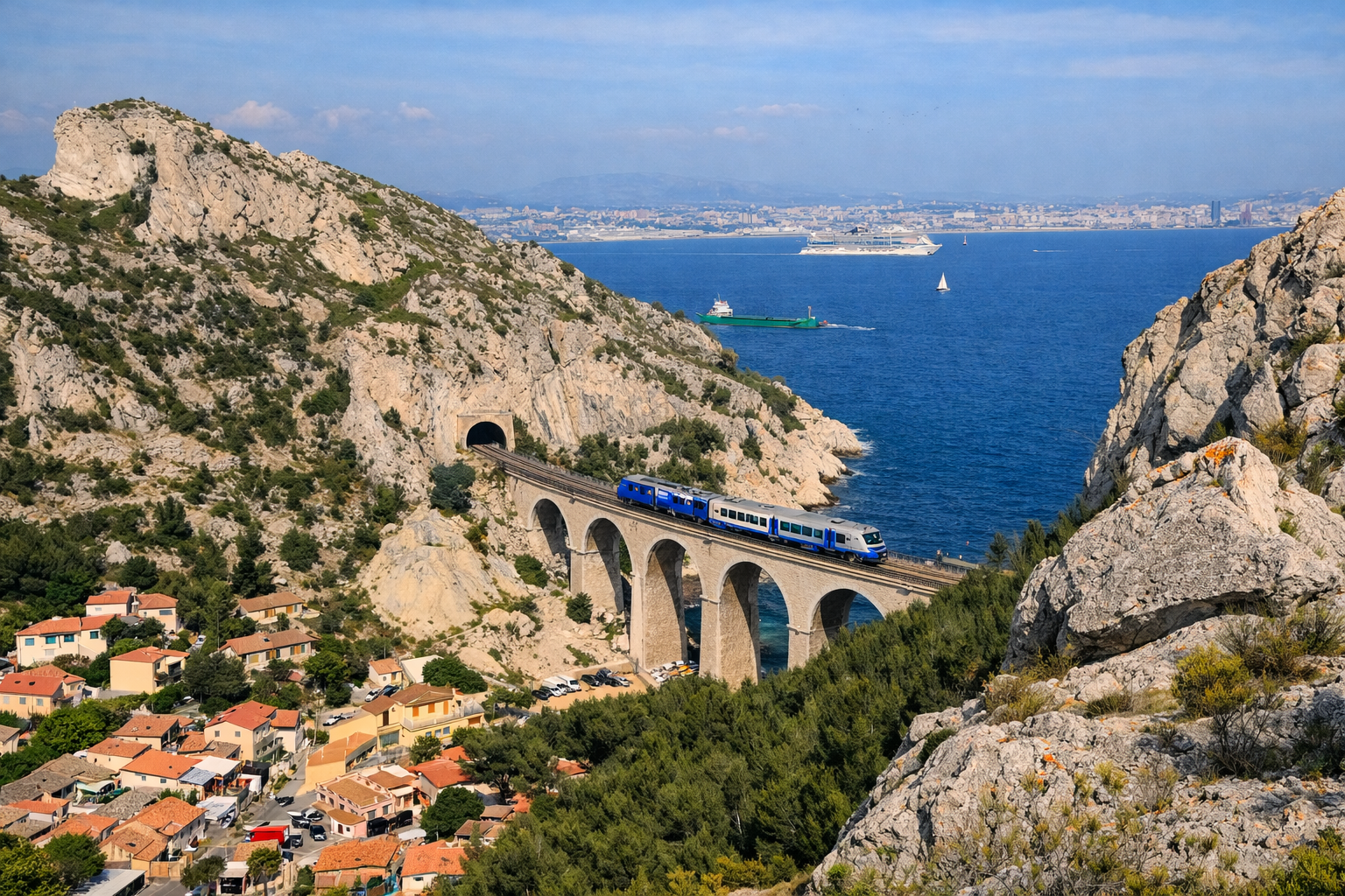 Marseille-Niolon-train