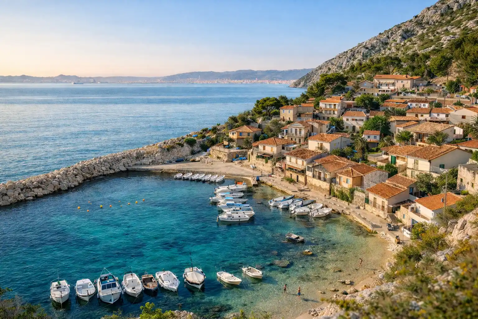 location vue mer marseille