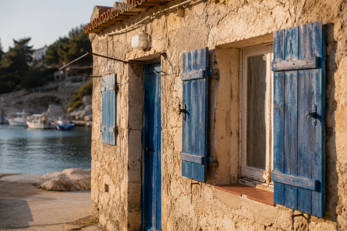 cabanon de pêcheur à Niolon